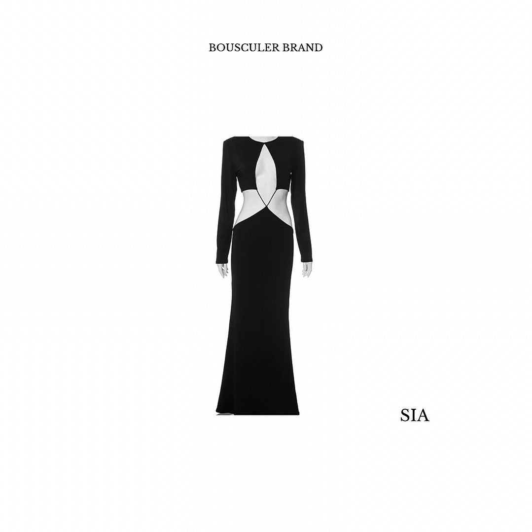 navy blue mother of the bride dress with sleeves Berylove Women Navy Long Sleeve Mother Of The Bride Dress V-Neck Mermaid Formal Dress With Appliques, Ink Blue / US18W